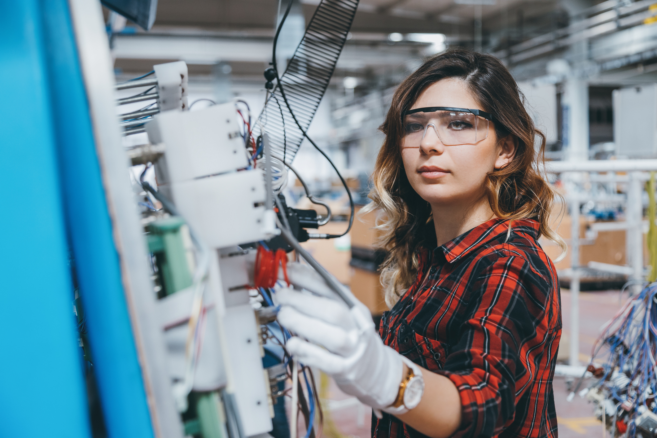 Digital Advanced Control Female Engineer